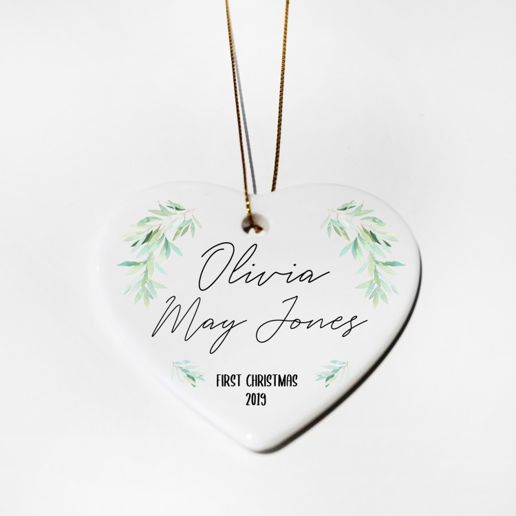 Personalised Ceramic Heart - Different Designs